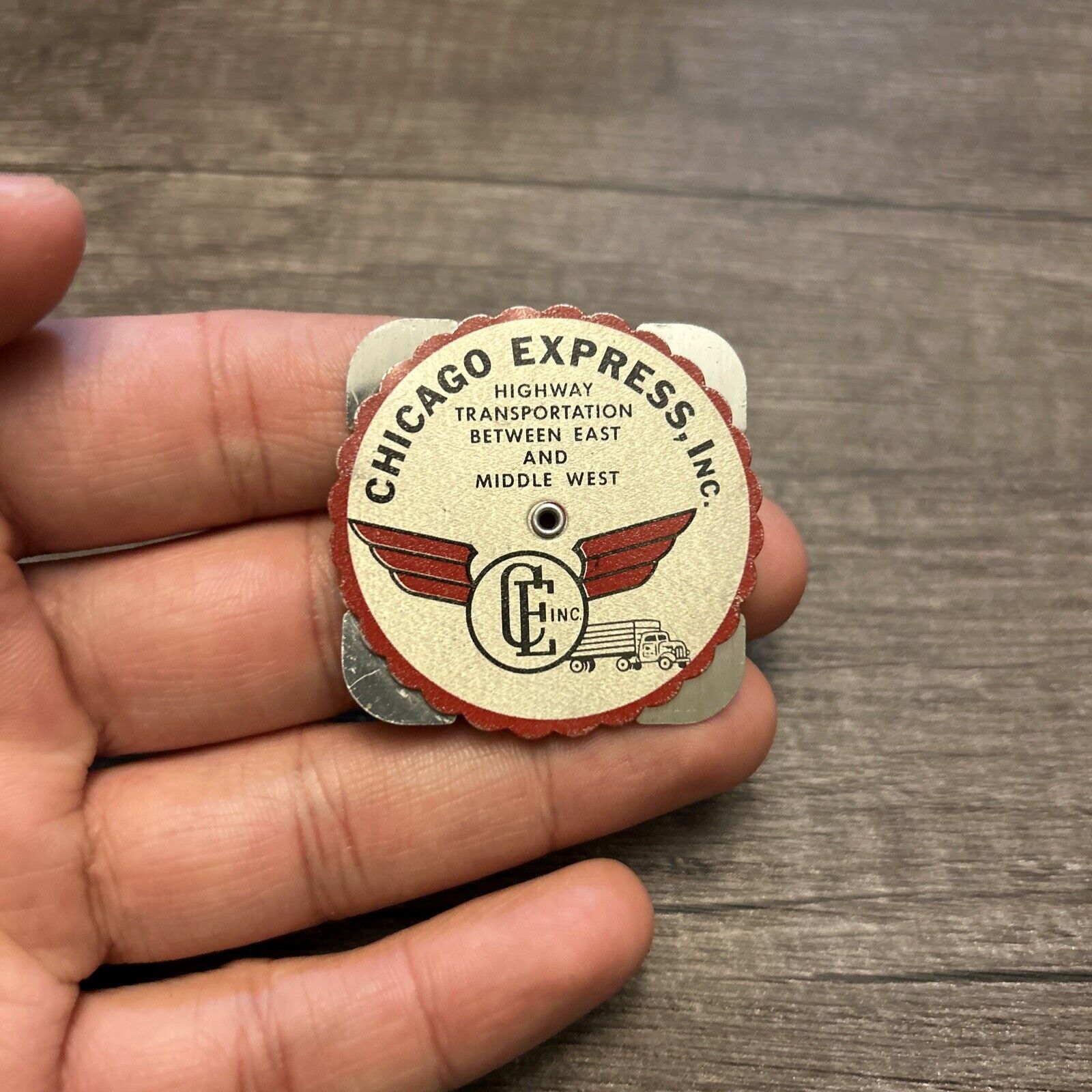 Vintage Chicago Express Inc Trucking Pocket Calender Anderson & Sons