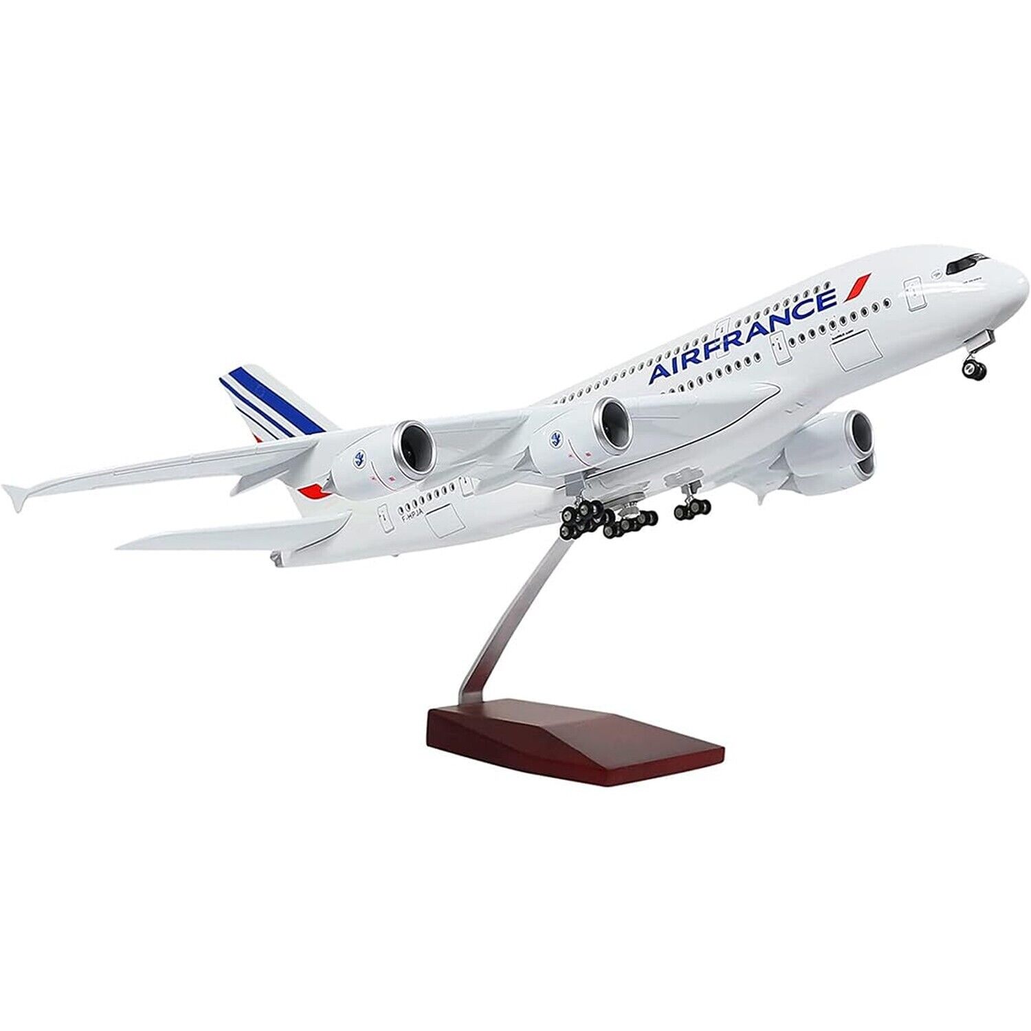 ANDSYYDS 1:160 Scale Large Model Airplane Airbus A380 Air France Plane Model ...