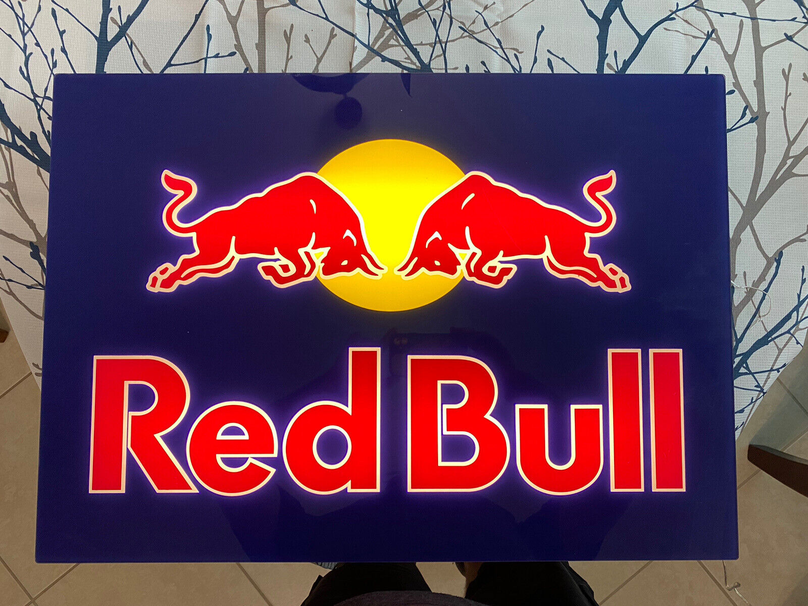 Redbull light up sign F1 motorsports made in Austria