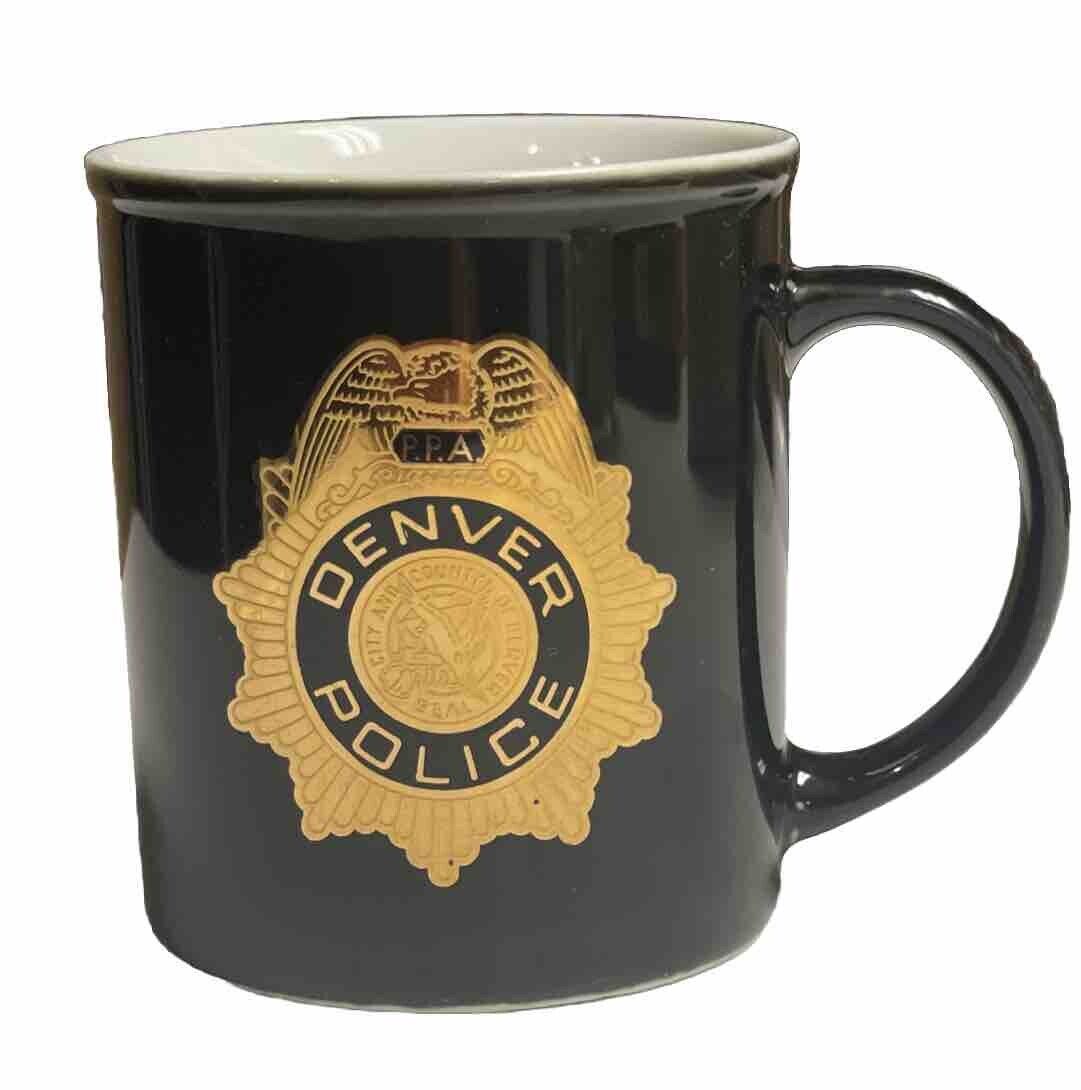 Vintage Denver, CO Police Coffee Cup Mug - Colorado