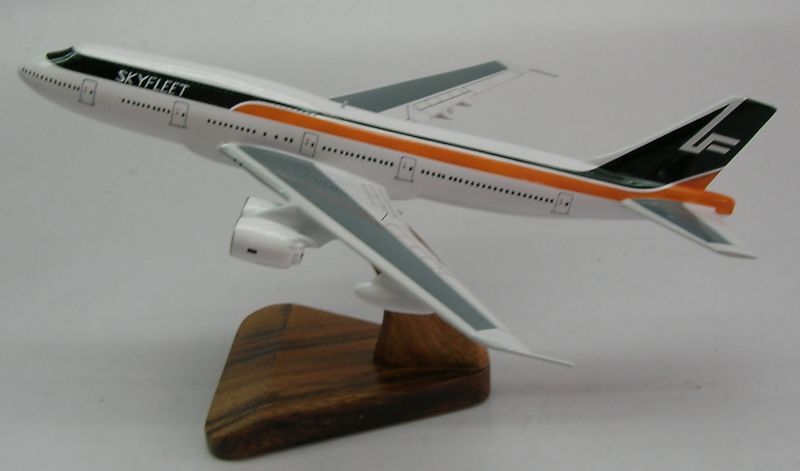 S-570 Skyfleet James Bond Airplane Desk Wood Model Large New 