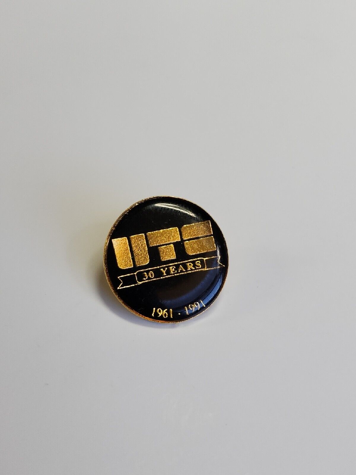 UTC 30 Years 1961-1991 Lapel Pin United Technologies Corporation