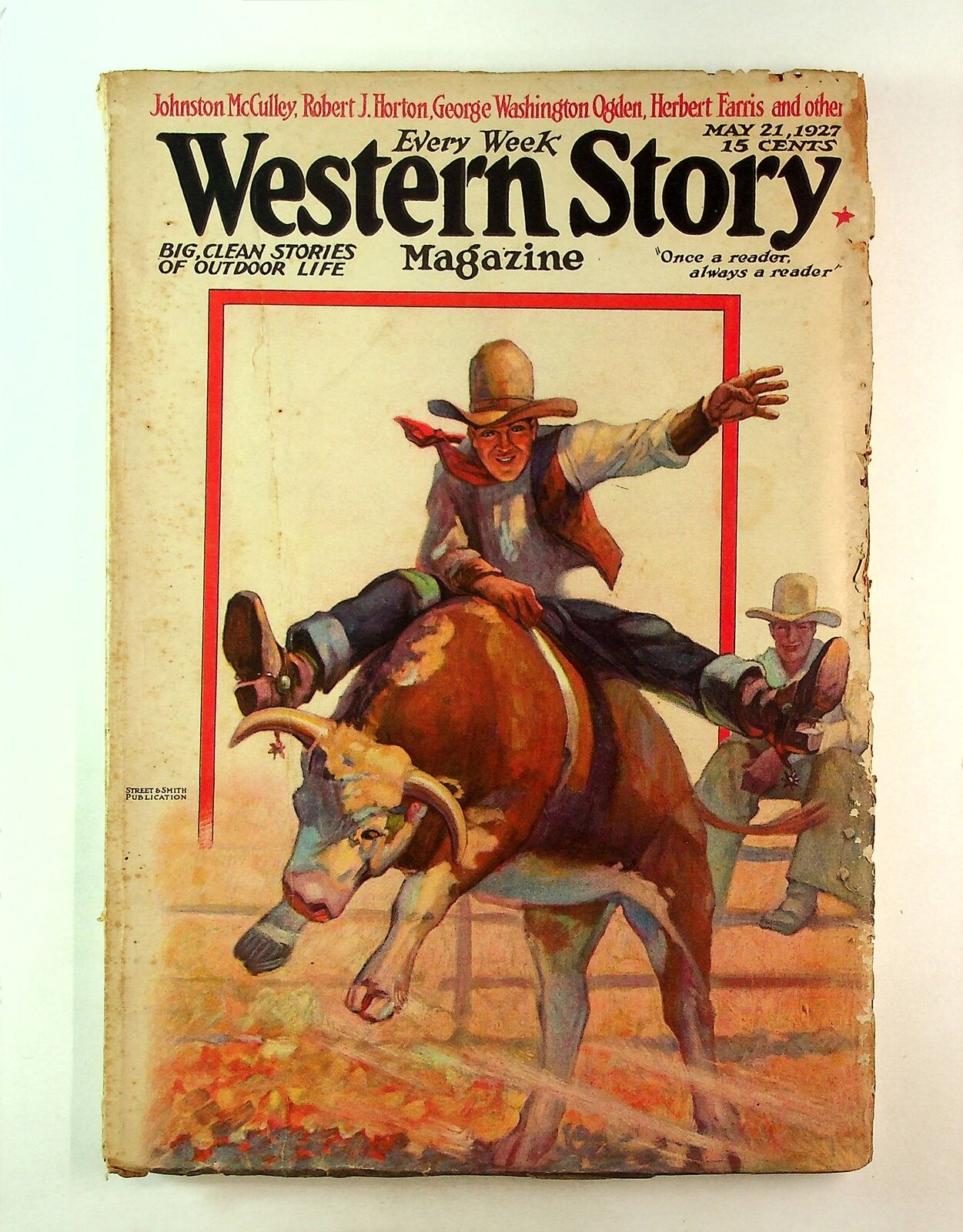 Western Story Magazine Pulp 1st Series May 21 1927 Vol. 69 #4 VG- 3.5