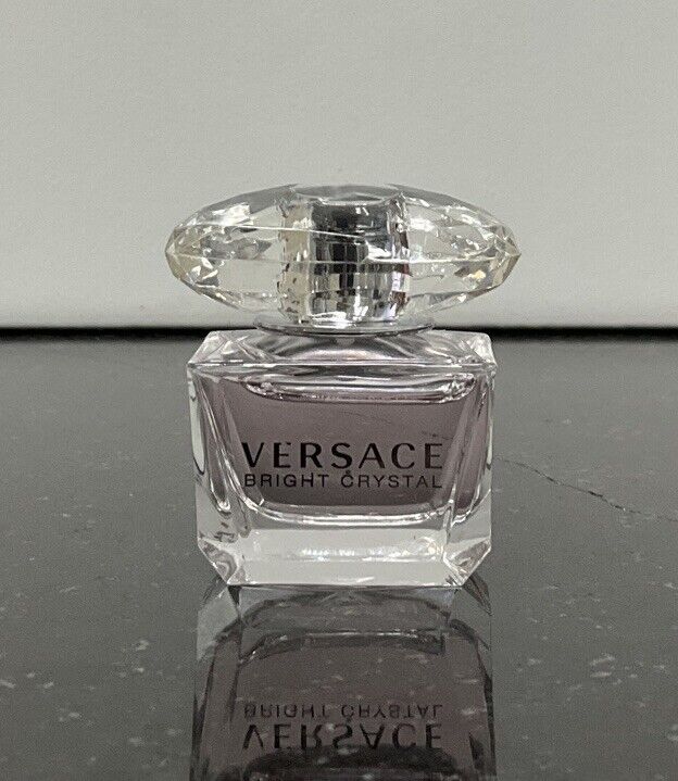 Versace Bright Crystal Women's Eau De Tilette Splash Mini 0.17oz / 5ml New