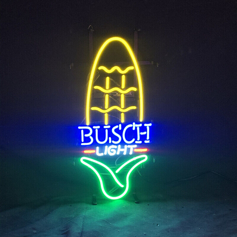 Bvsch Light Corn Neon Sign Light Bar Shop Gift Wall Window Glass Visual 20\