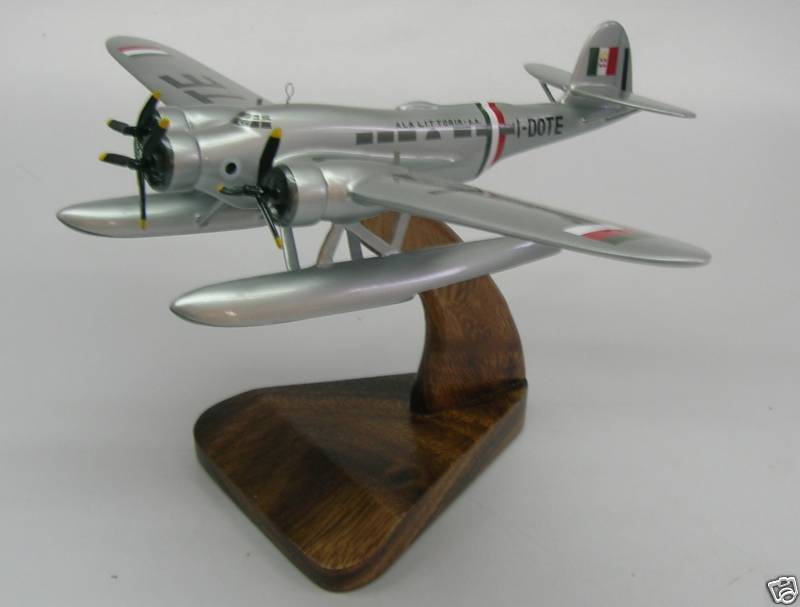 Z-506 Airone CANT Z506 Airplane Desktop Kiln Wood Model Large  New