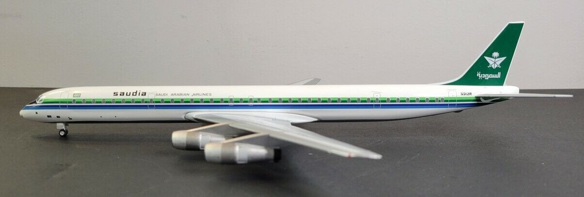 Aeroclassics AC219912 Saudi Arabian Airlines DC-8-61 N912R Diecast 1/200 Model 