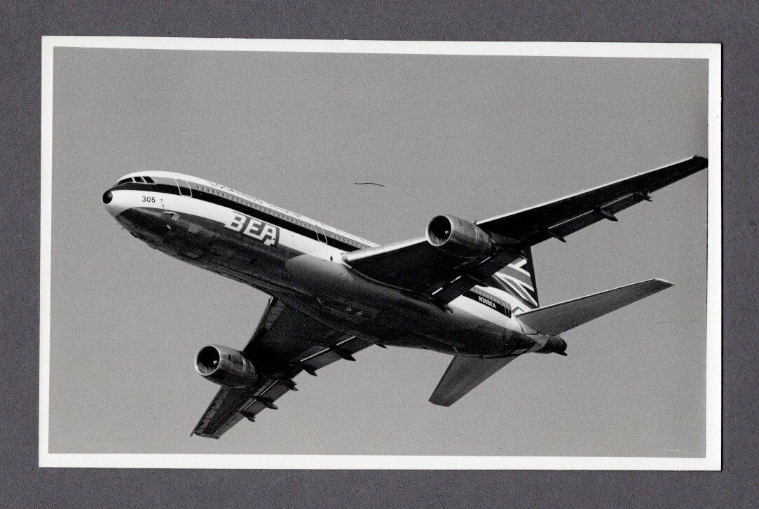 BEA BRITISH EUROPEAN AIRWAYS LOCKHEED TRISTAR L-1011 PHOTO