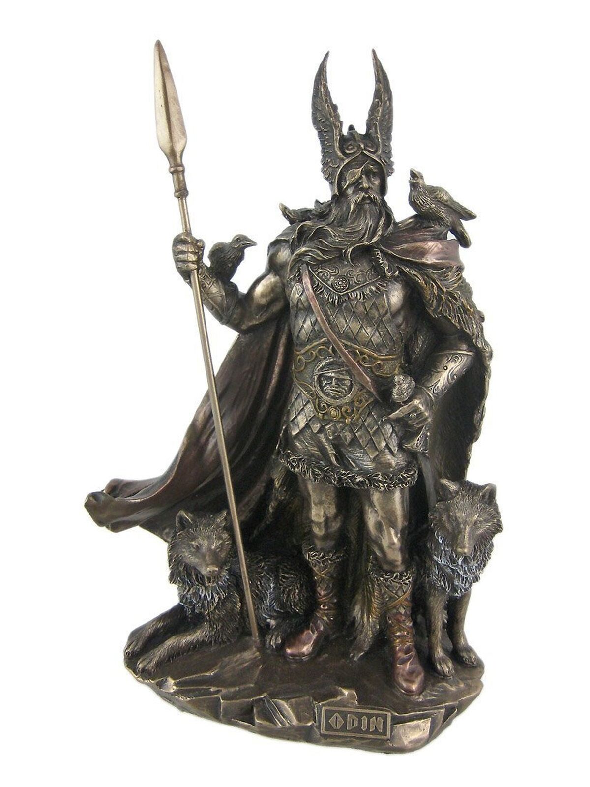 9.75 Inch Odin Norse God Statue Mythology Figurine Figure Deity Viking Decor