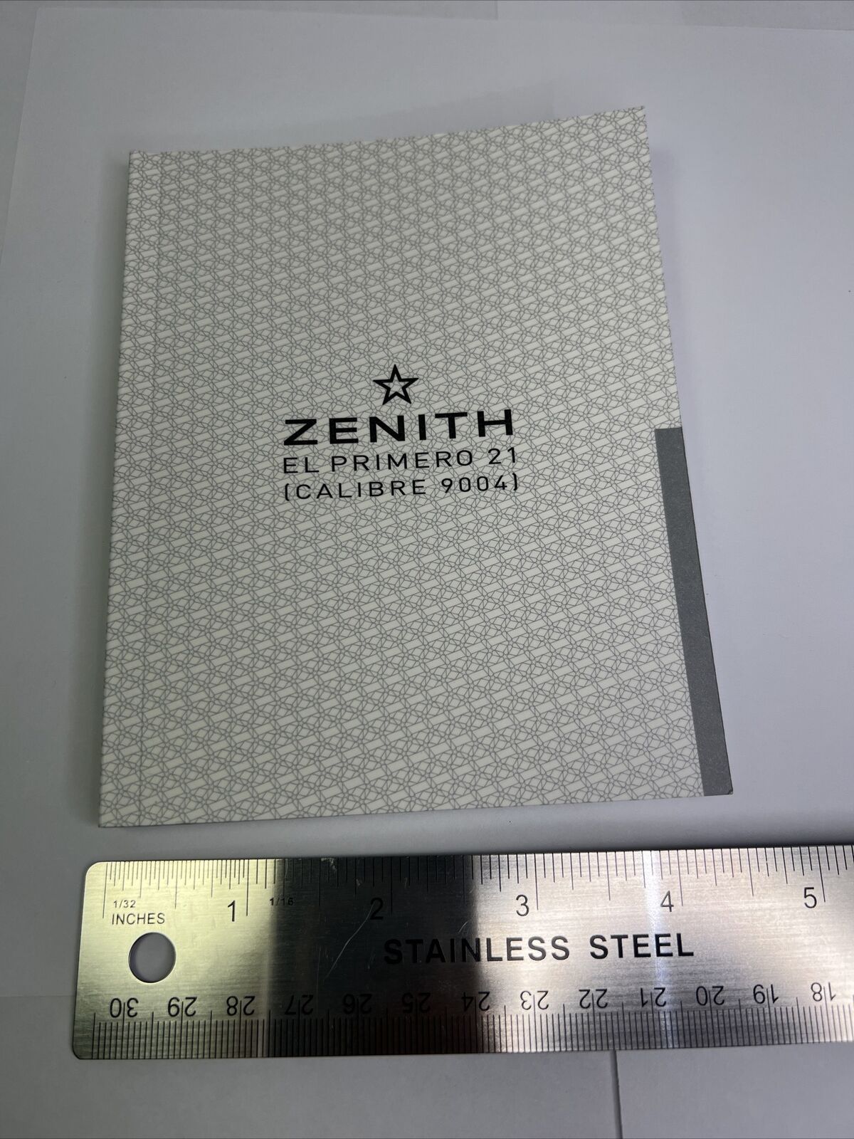 Zenith El Primero 21 Calibre 9004 Watch Manual Instruction Booklet