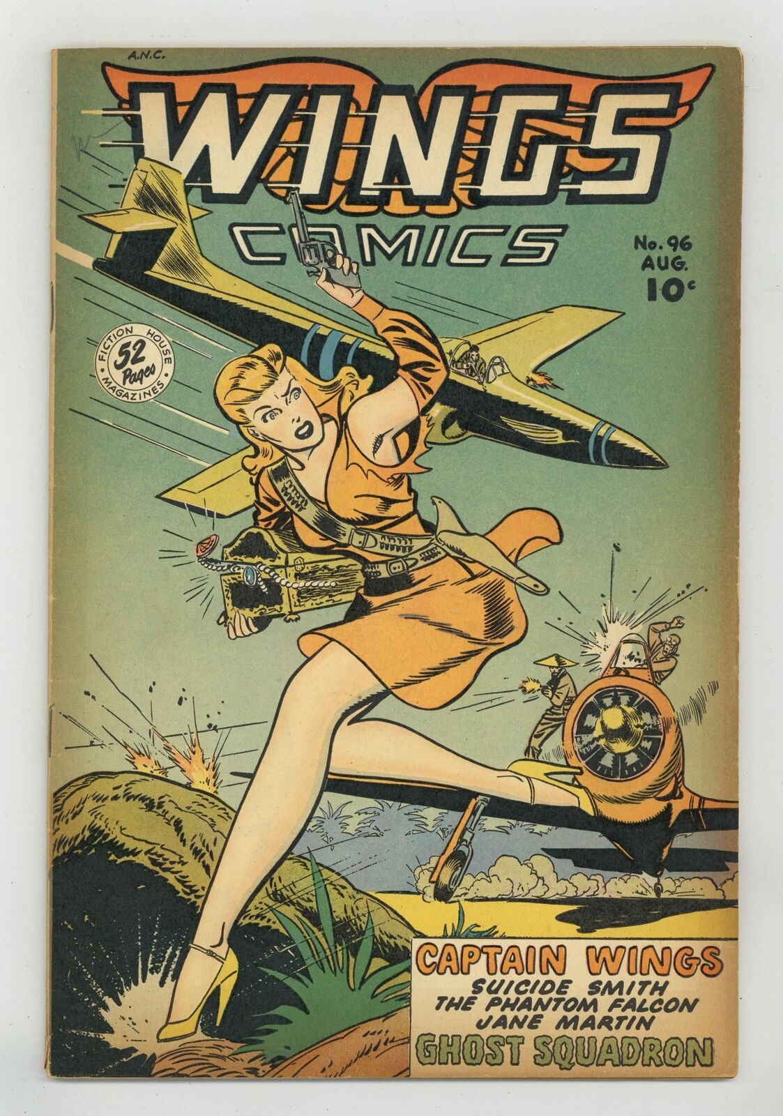 Wings Comics #96 VG+ 4.5 1948