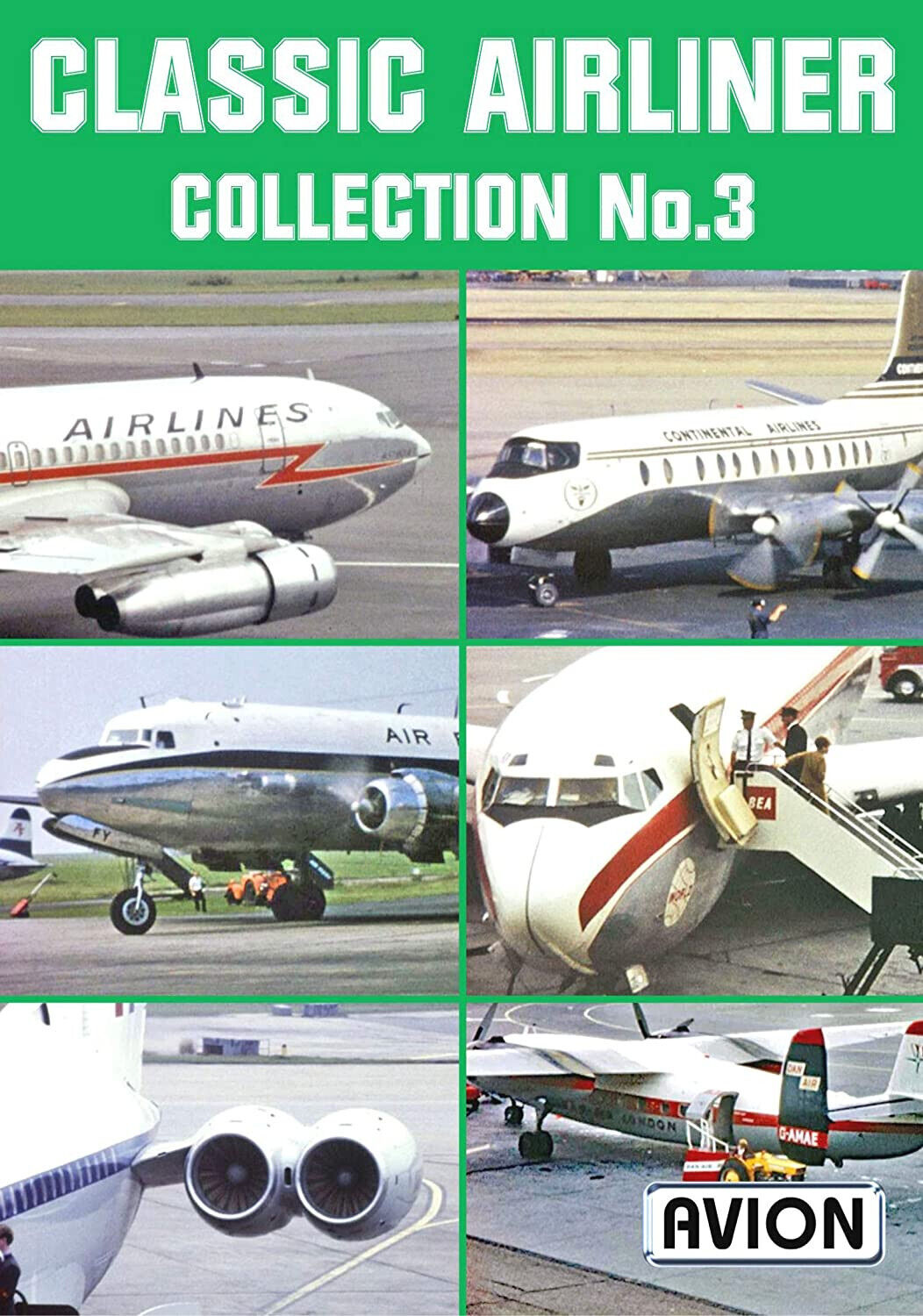 CLASSIC AIRLINER COLLECTION NO. 3 AVION DVD VIDEO NTSC *NEW IN OPEN PACKAGE*
