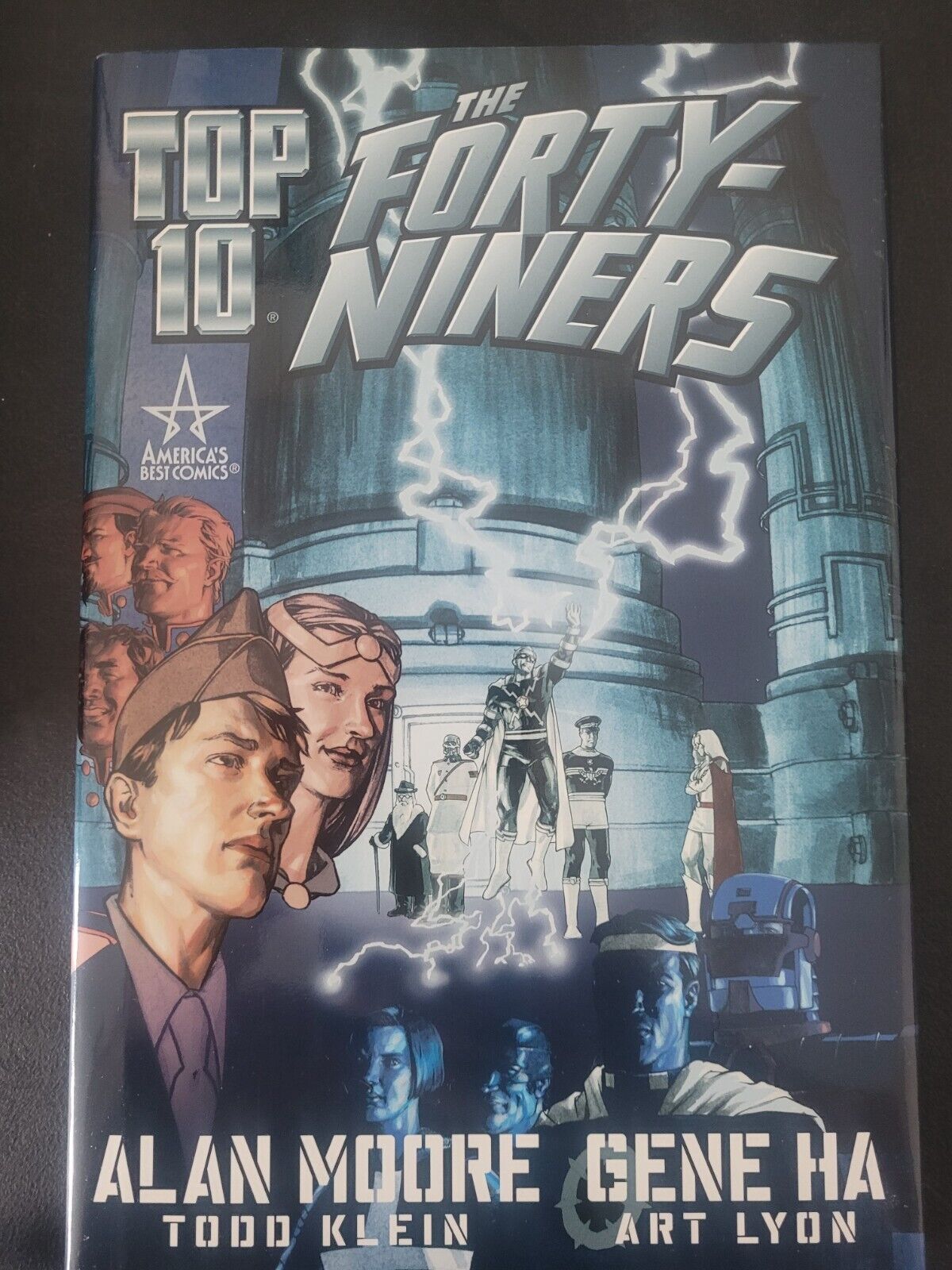 TOP 10 THE FORTY NINERS HARDCOVER GRAPHIC NOVEL ABC COMICS ALAN MOORE NEW UNREAD
