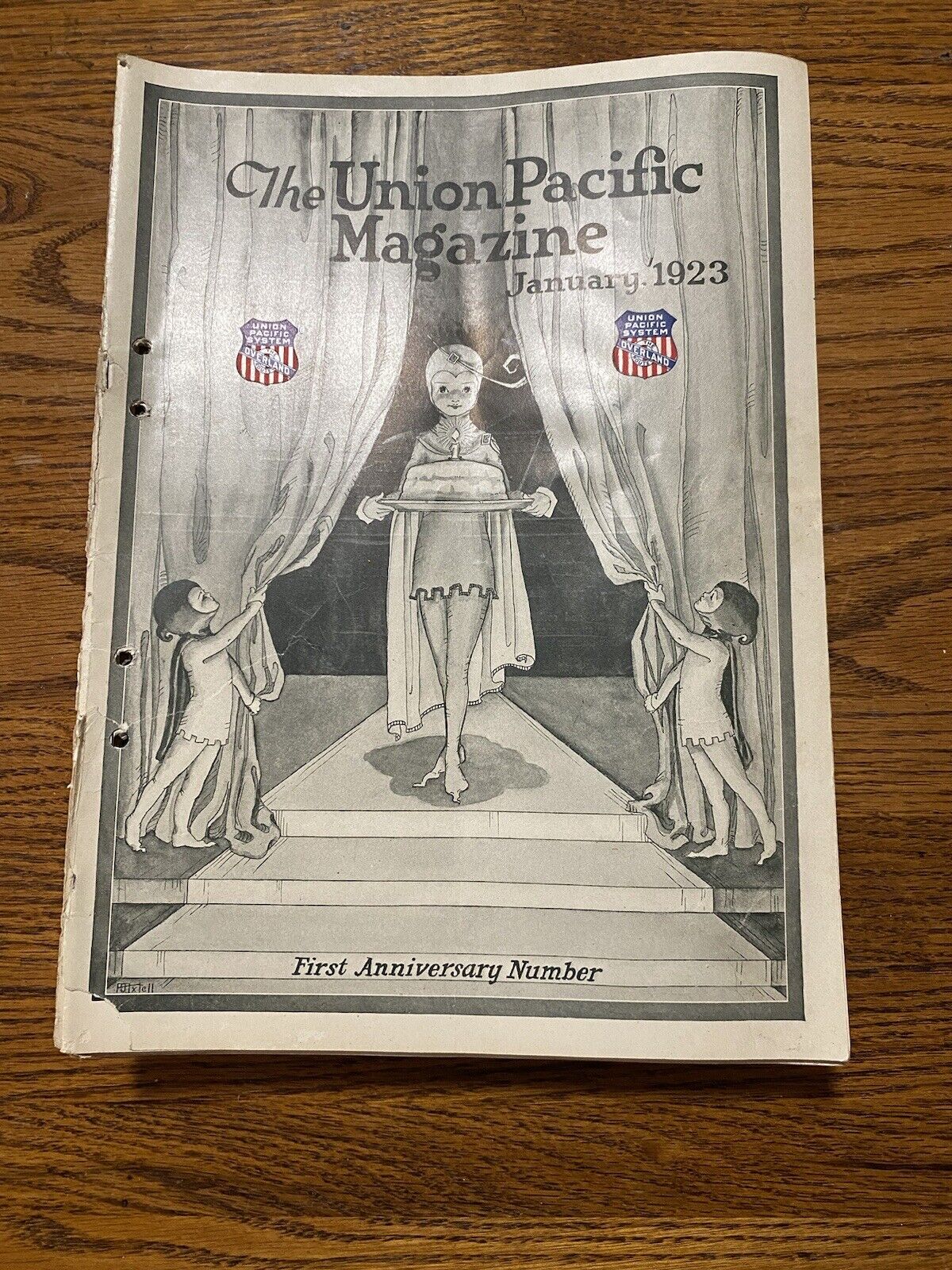 1923 Union Pacific Railroad Magazines Ephemera - Complete All 12 Issues
