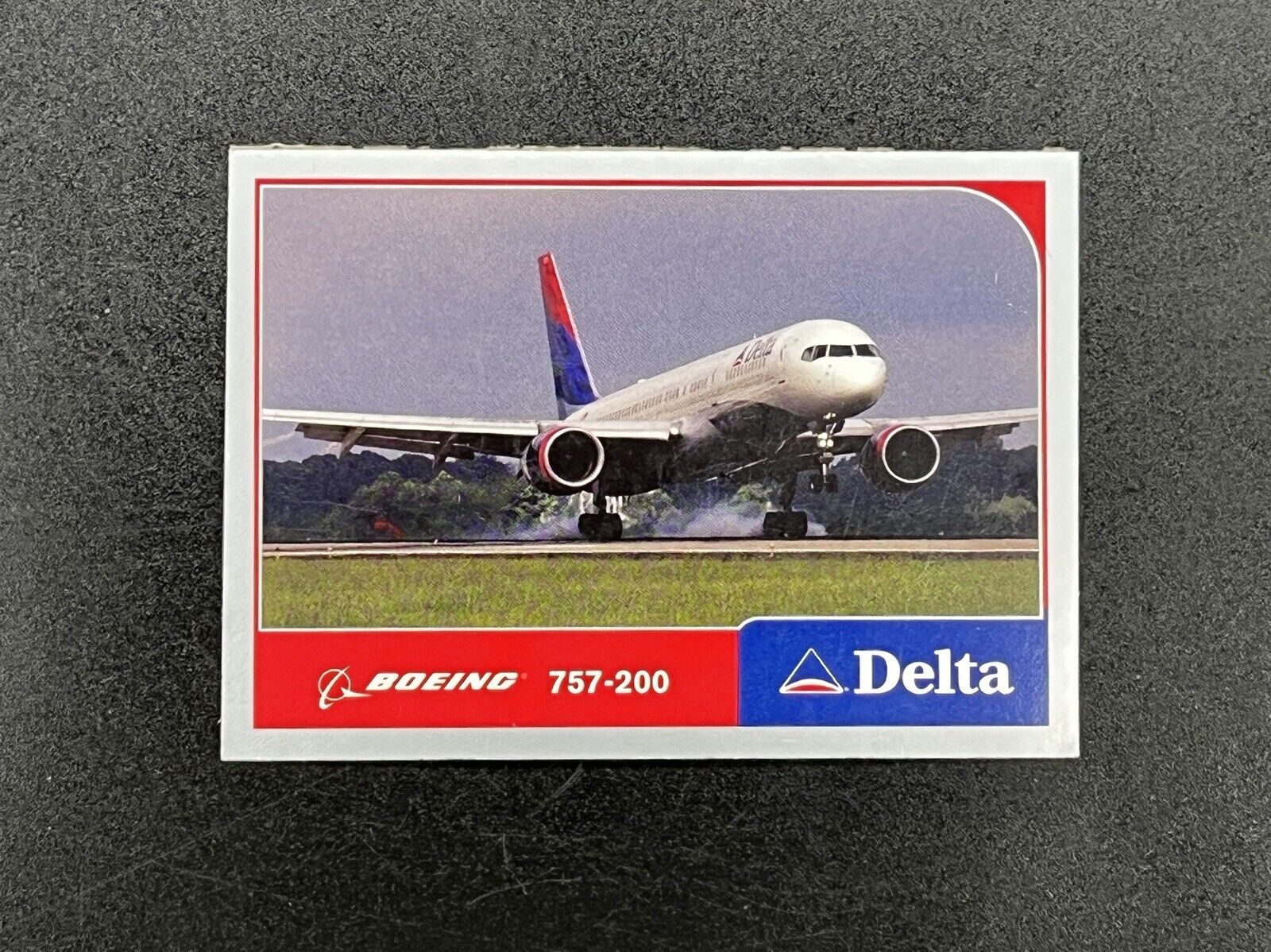 2003 Delta Air Lines Boeing 757-200 Aircraft Pilot Trading Card #6