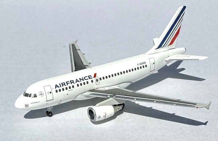 Herpa 562232 Air France Airbus A318-100 F-GUGD Diecast 1/400 Model Airplane Rare