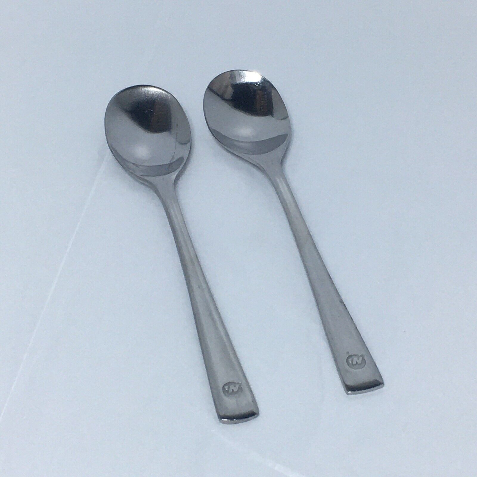Northwest Airlines 2pc Spoon First Class Flatware NWA Aviation Silverware