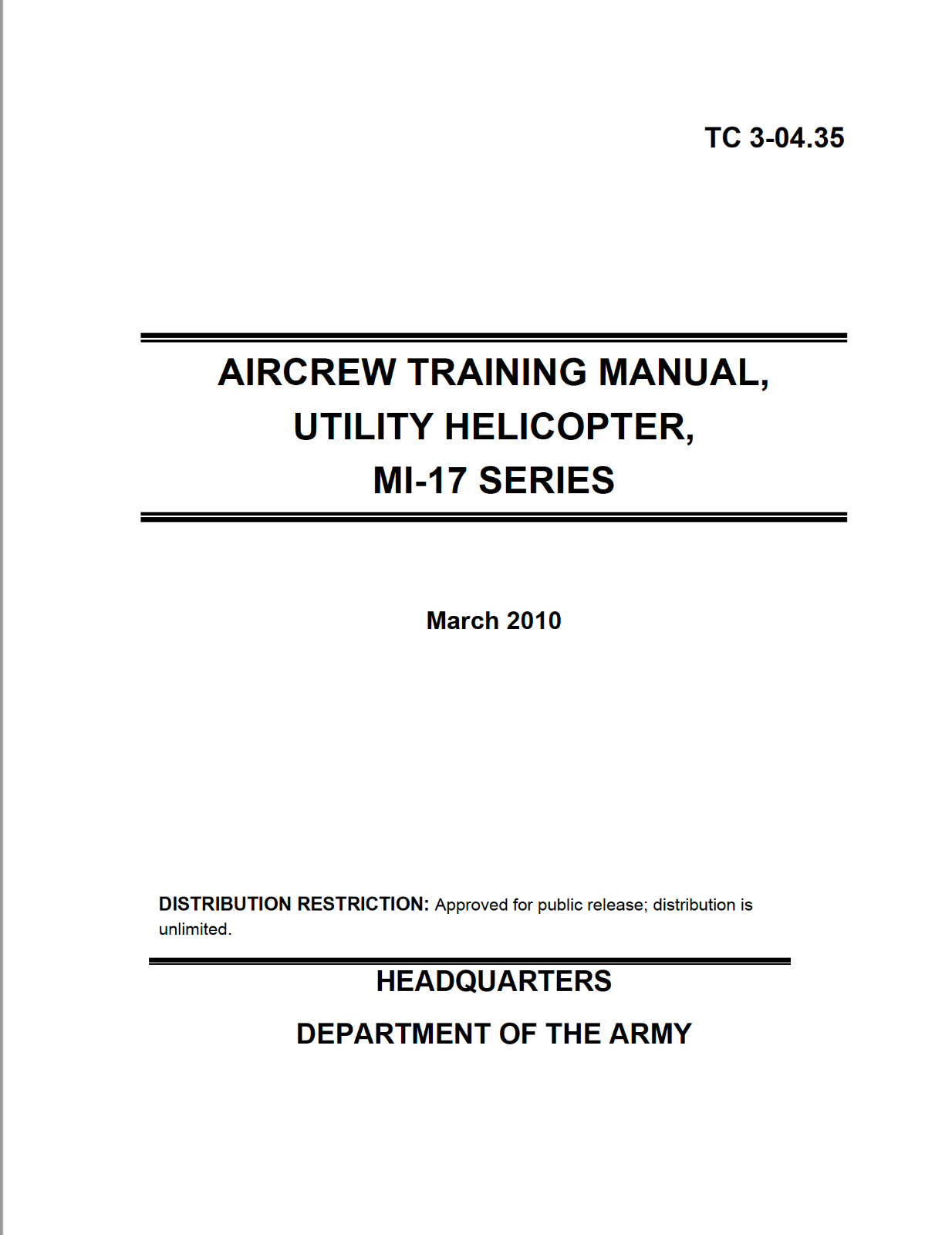 302 pg. Mil Mi-17 Mi-8 HIP AIRCREW TRAINING UTILITY HELICOPTER Manual on Data CD