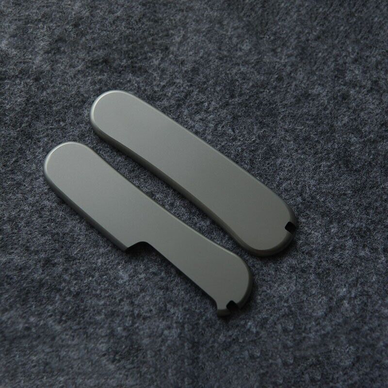 1 Pair Custom TC4 Scales Handle for 85mm Victorinox Delemont Swiss Army Knives