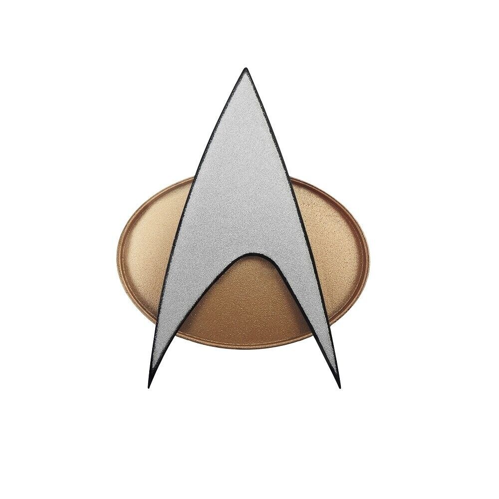 Star Trek The Next Generation Chirping Communicator Badge, Cosplay, Chirp Sound