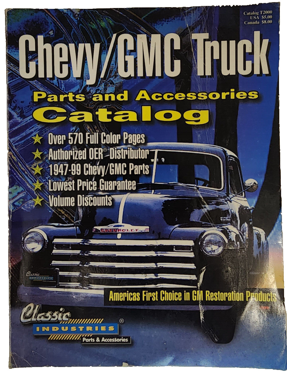 Chevy/GMC Parts And. Accessories Catalog T2000