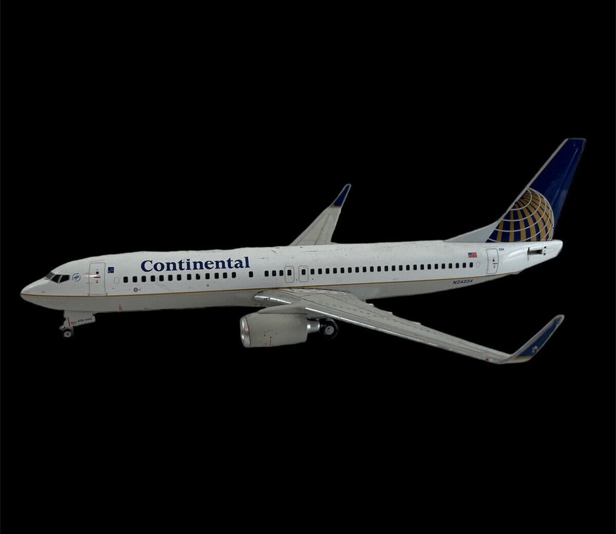 Continental Boeing 737-800 N24224 Gemini Jets G2COA090 Scale 1:200