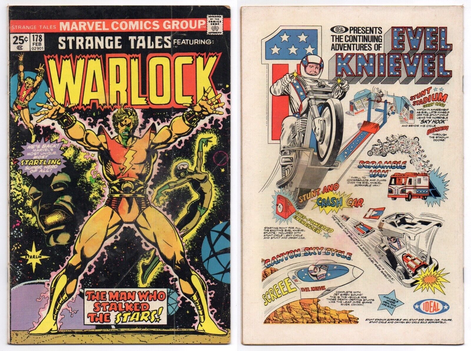 Strange Tales #178 (FN 6.0) 1st appearance Magus Adam Warlock Him 1975 Marvel