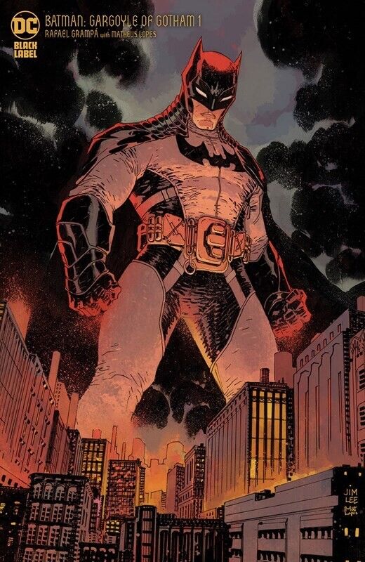 Batman Gargoyle of Gotham (2023) #1 Jim Lee Variant NM. Stock Image
