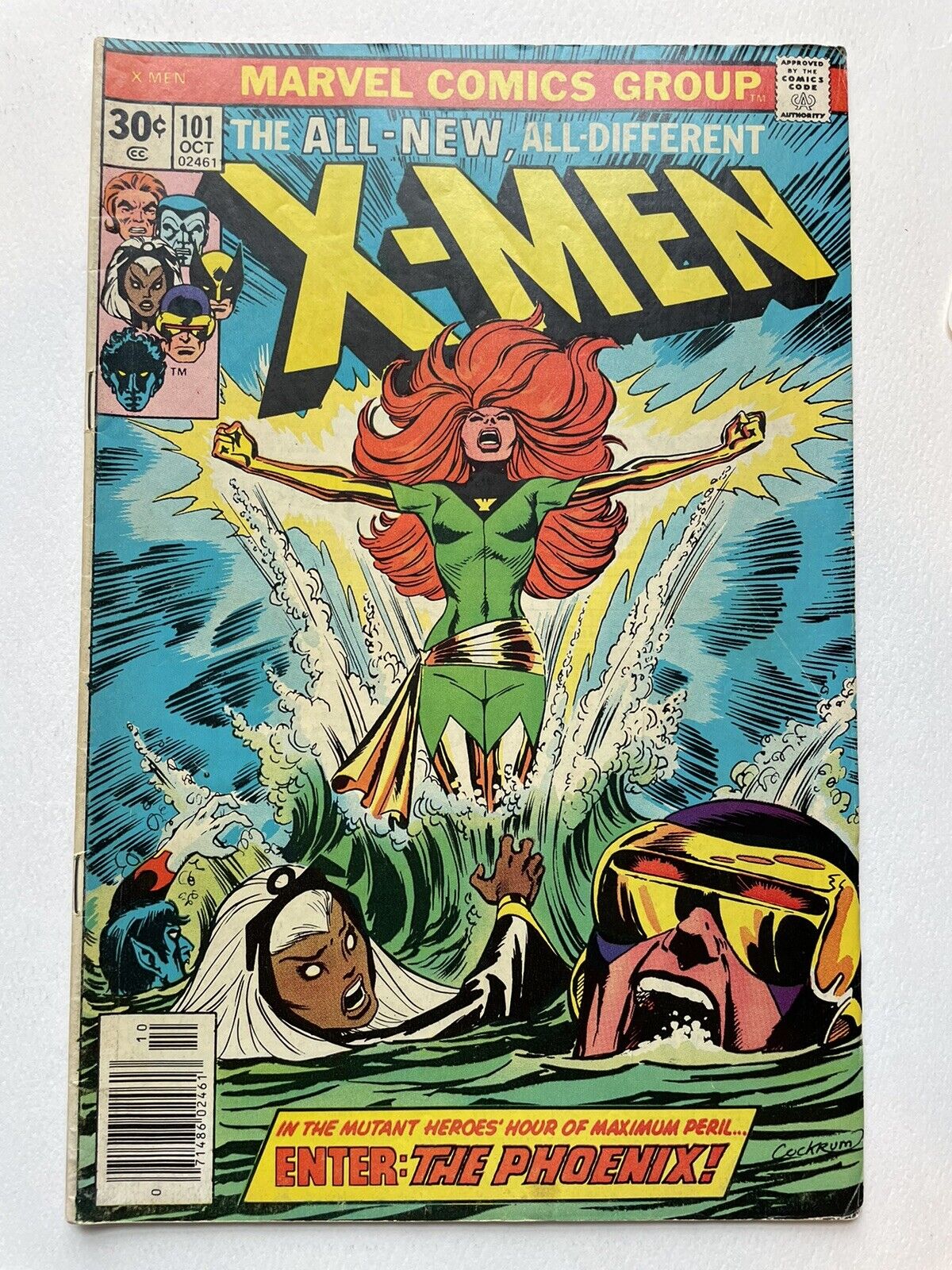 X-MEN #101 Marvel Comics 1976 1st App. Phoenix 🔥🔑