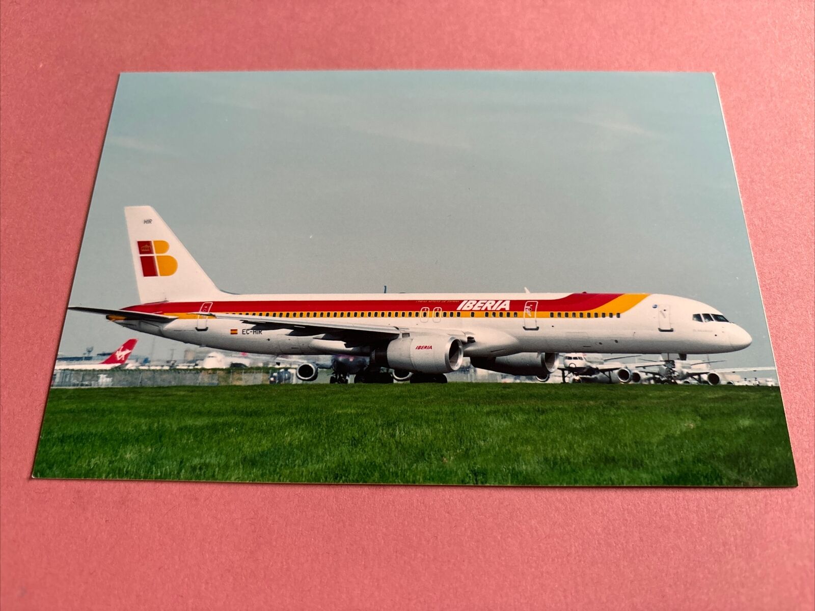 Iberia Boeing 757-200 EC-HIR colour photograph