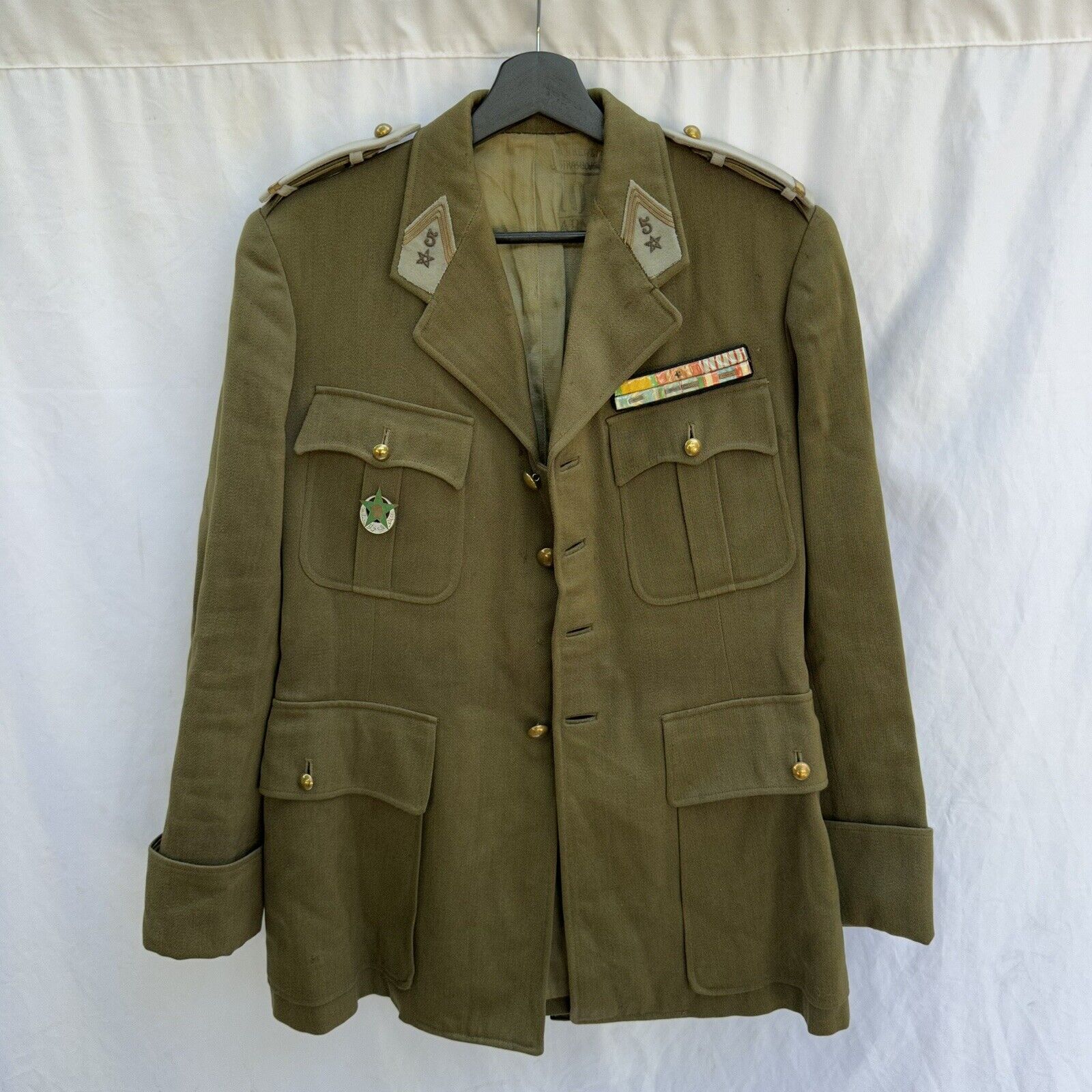 WWII-Algerian War French North Africa Tirailleurs Colonial Uniform Officer
