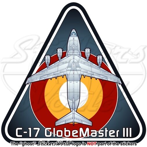 Boeing C-17 GLOBEMASTER III QATAR  Aeronautica Militare da Trasporto Adesivo 