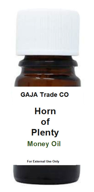 15mL Horn of Plenty Oil – Attracts Honor, Success, Money (Sealed)