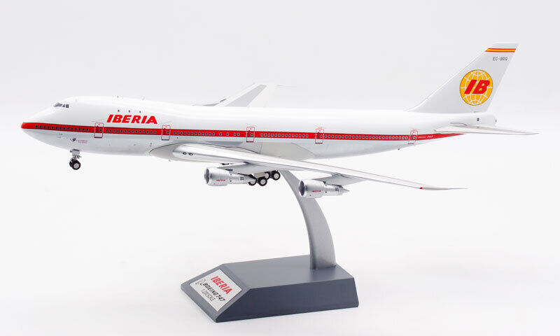 Inflight IF741ID0721 Iberia Boeing 747-100 EC-BRQ Diecast 1/200 Model Airplane
