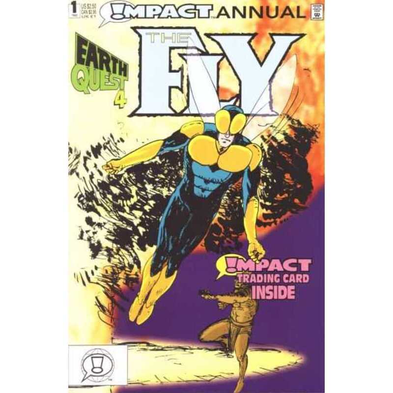 Fly (1991 series) Annual #1 in Near Mint minus condition. DC comics [c,