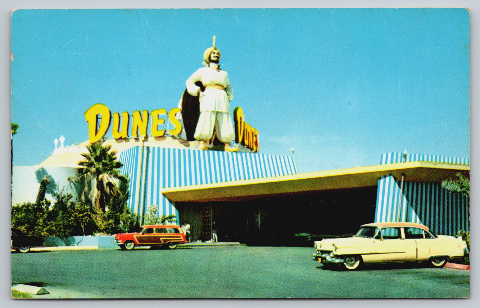 Postcard, Dunes Hotel, Las Vegas, Nevada, Postmarked 1960