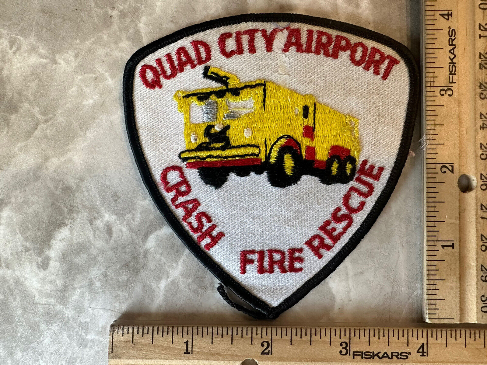 Quad City Airport Crash Fire Rescue Illinois Fire Department Patch
