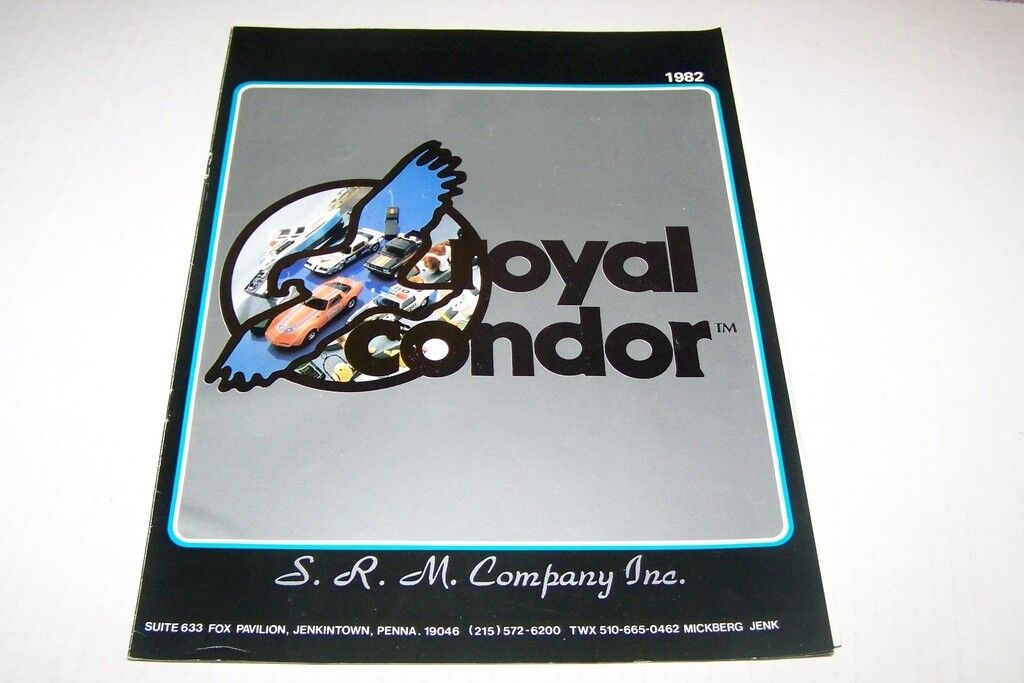 Vintage Catalog #736 - 1982 ROYAL CONDOR toy car catalog