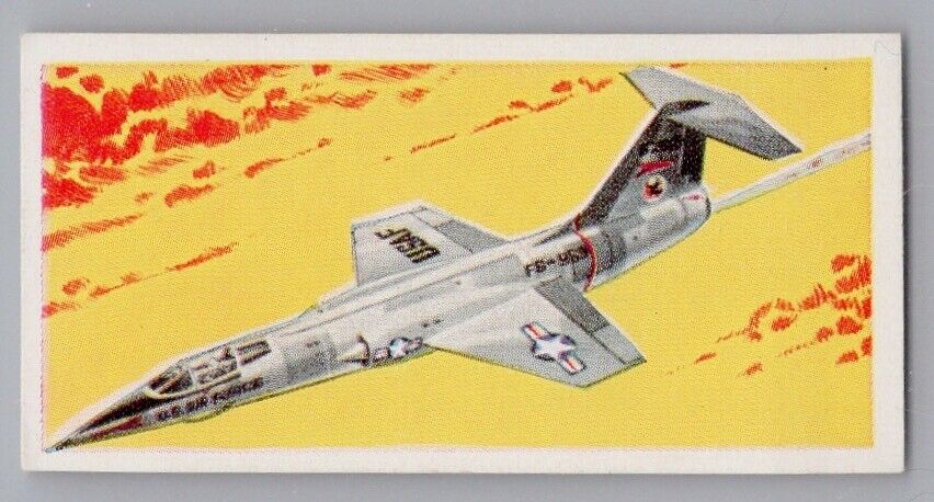 Lyons Tea Wings of Speed Lockheed F-104A Starfighter (USA) #22