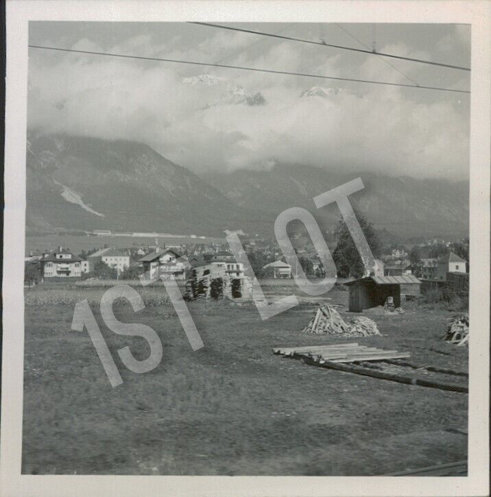 Austrian Alps near Innsbruck Oct 1954 Taken by RAF Airman on Leave Photo