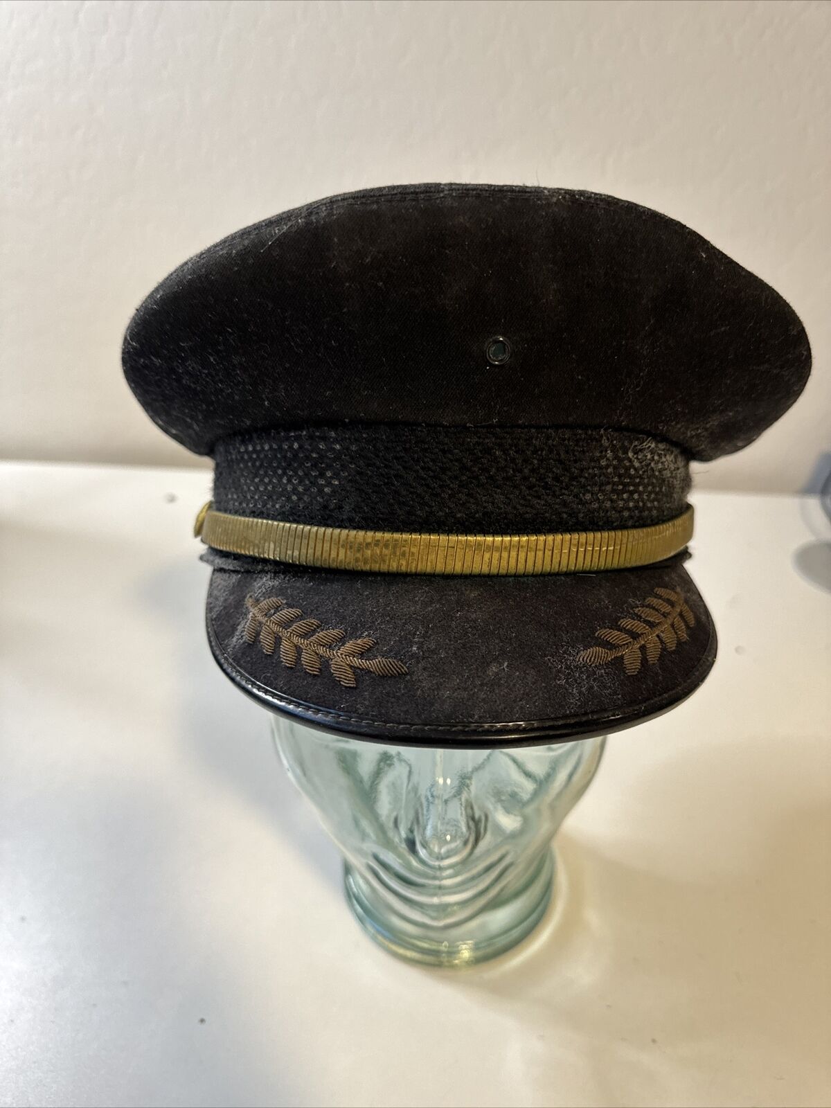 Vintage Delta Airlines Pilot Captain Hat Collectable NO PIN BADGE