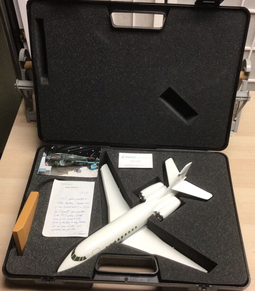 Dassault Falcon 2000 Factory Salesman Sample Jet Airplane For Sears Executives