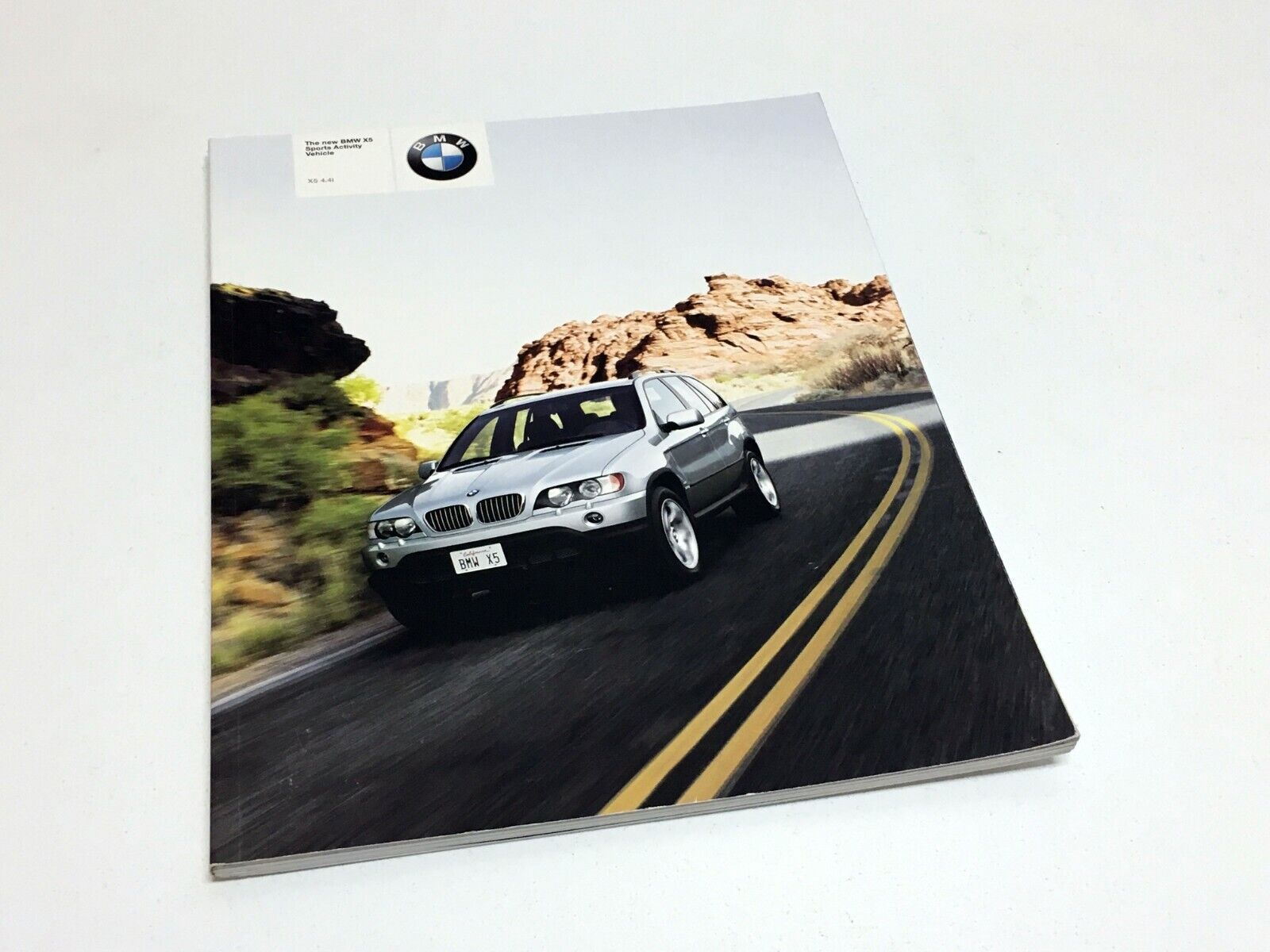 2000 BMW X5 SAV 4.4i Sport Activity E53 Brochure