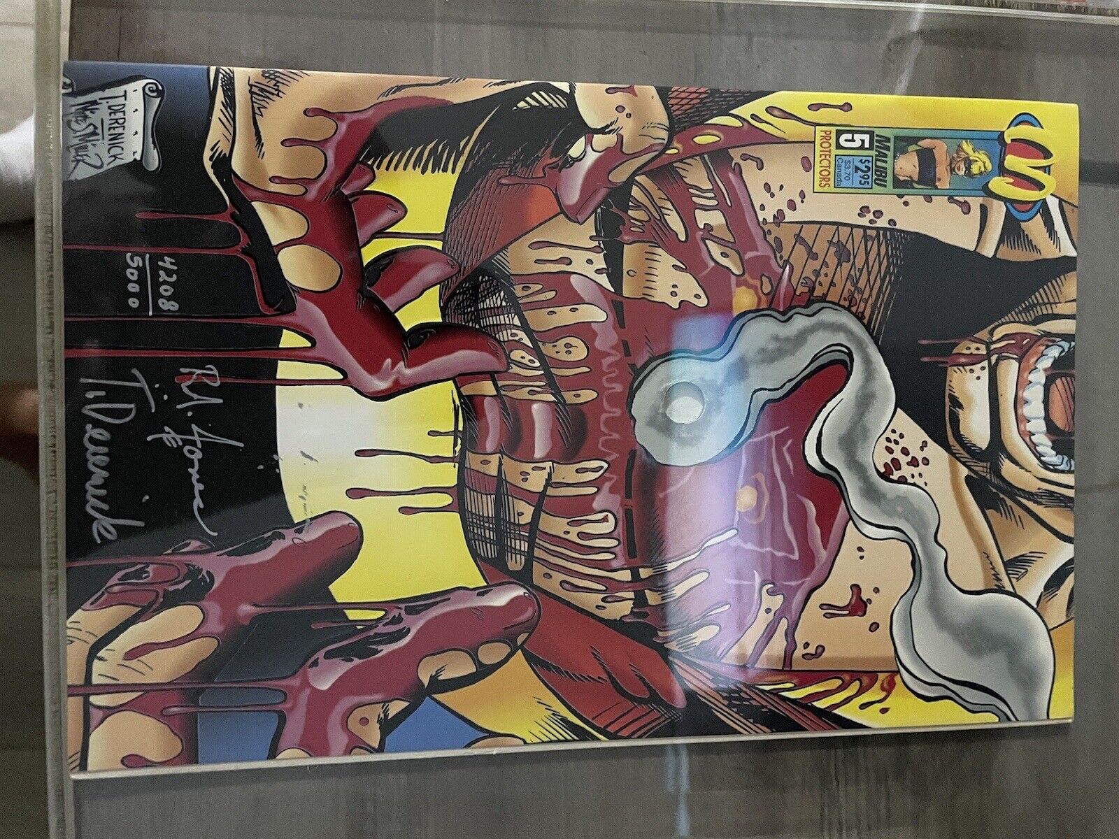 Signed Protectors Comic Book For Sale… Signed By The Author