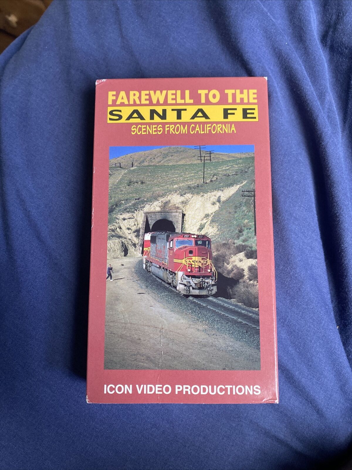 Very Rare Icon Video Productions VHS 1995 1996 Farewell To The Santa Fe Merger