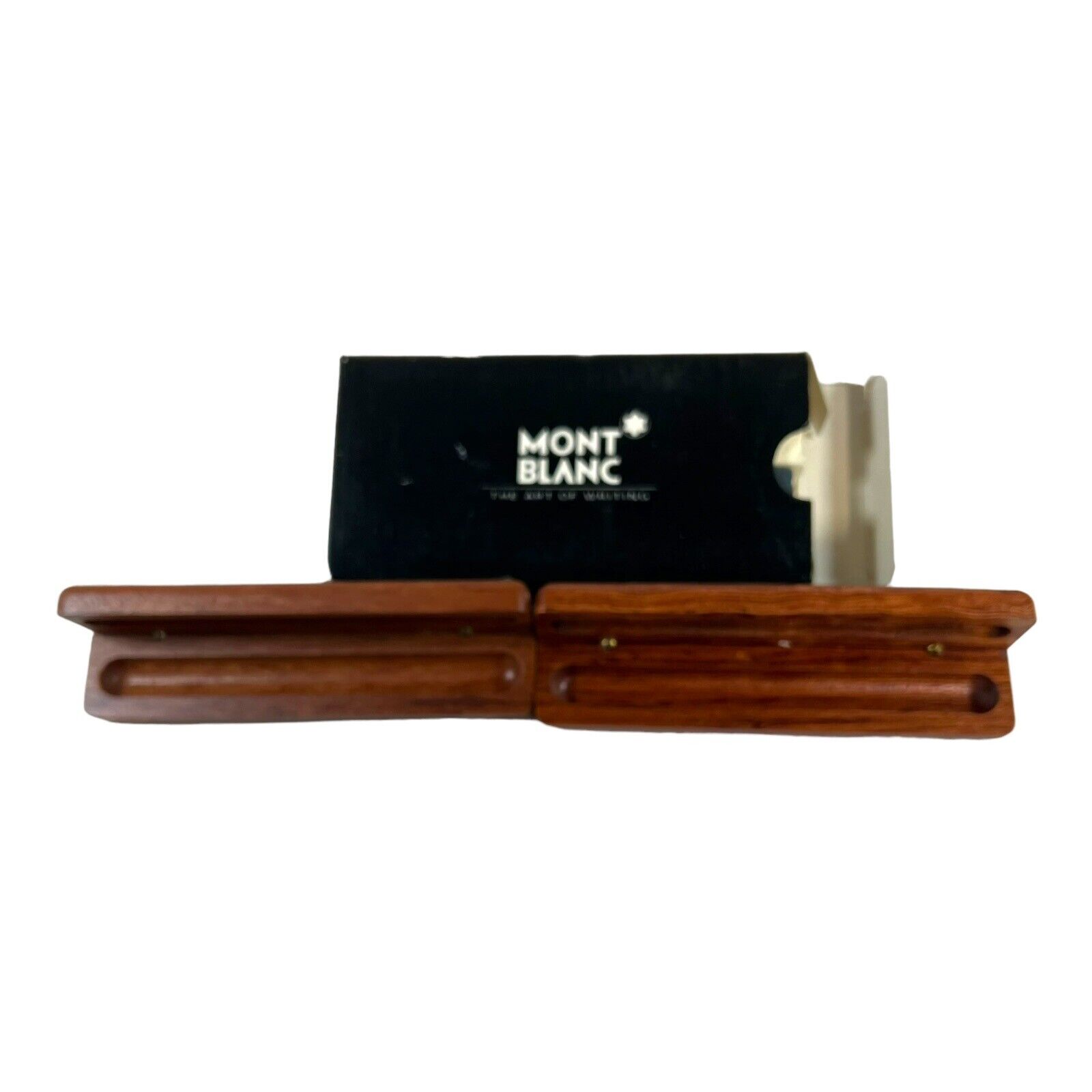 MONT BLANC EMPTY Wood  Pen Pencil Retro 1951 Case Wood Gift Box Original Set