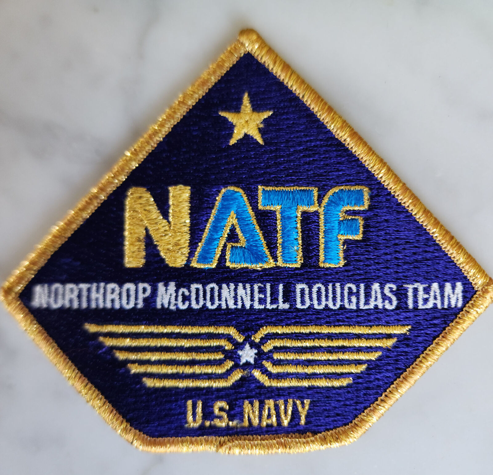 NATF United States Navy Northrop McDonnell Douglas Team Embroidered Patch