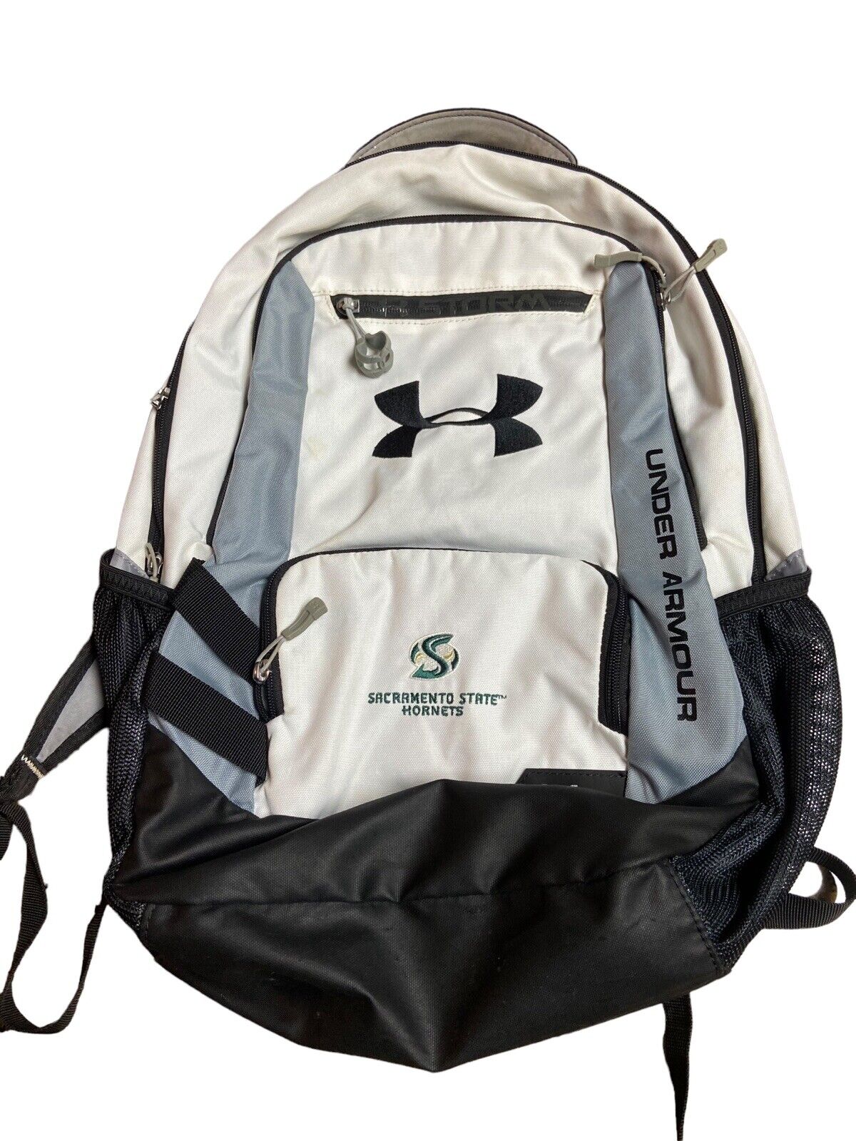 Nice Under Armour White Sacramento State University CSUS Athletics Backpack