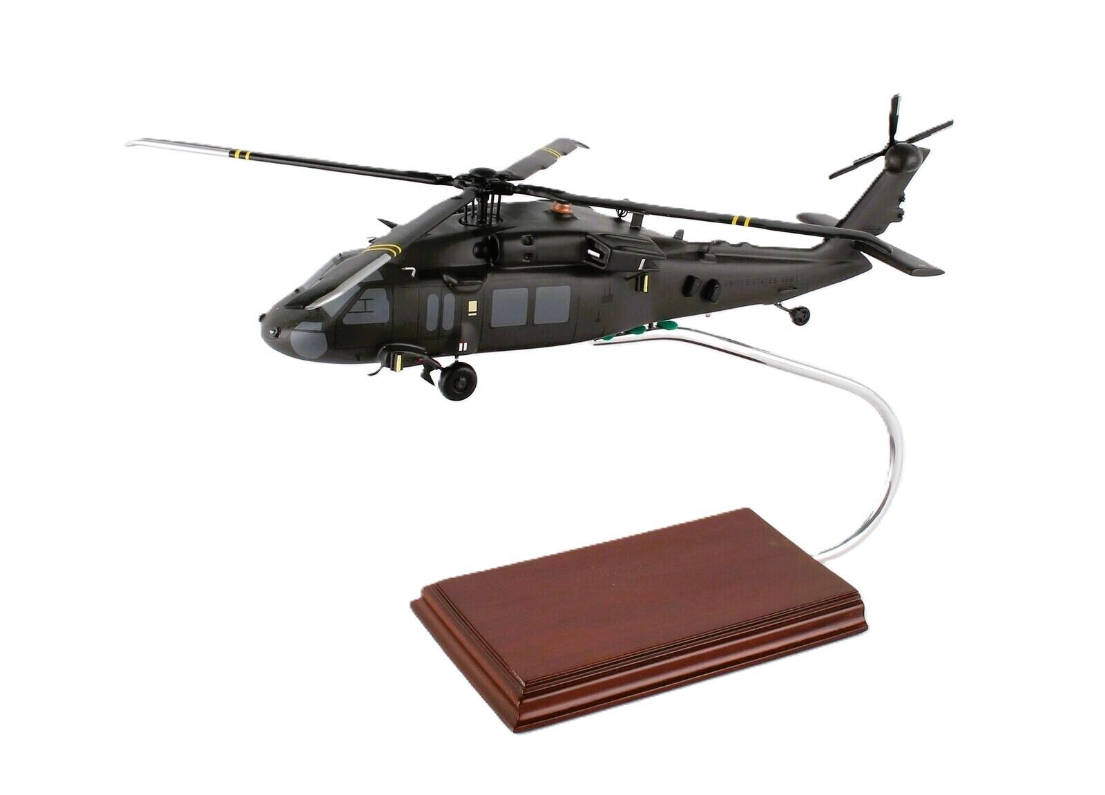US Army Sikorsky UH-60M Black Hawk Desk Top Display Model 1/40 SC Helicopter New
