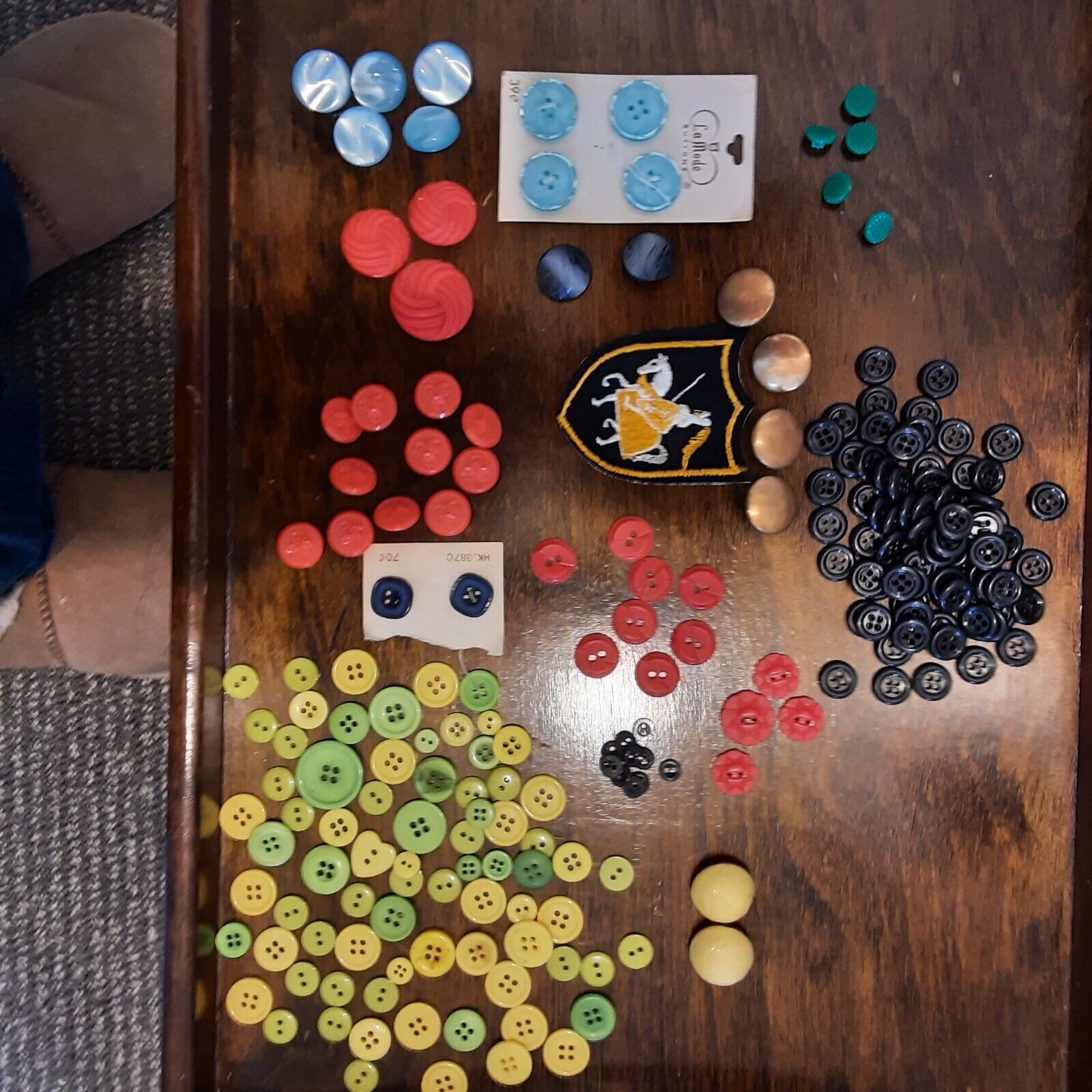 Lot of Mixed vintage to Antique Plastic Buttons